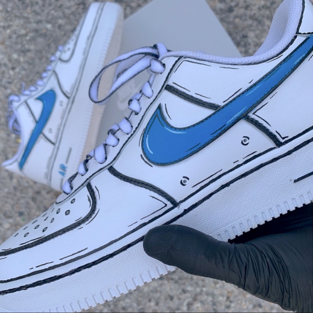 Authentic Nike Air Force 1 Customized Freeshipping
